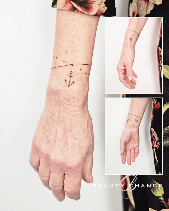 Fijn kettinkje met geloof hoop en liefde