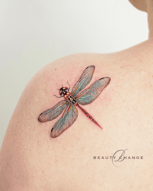 Libelle tattoo